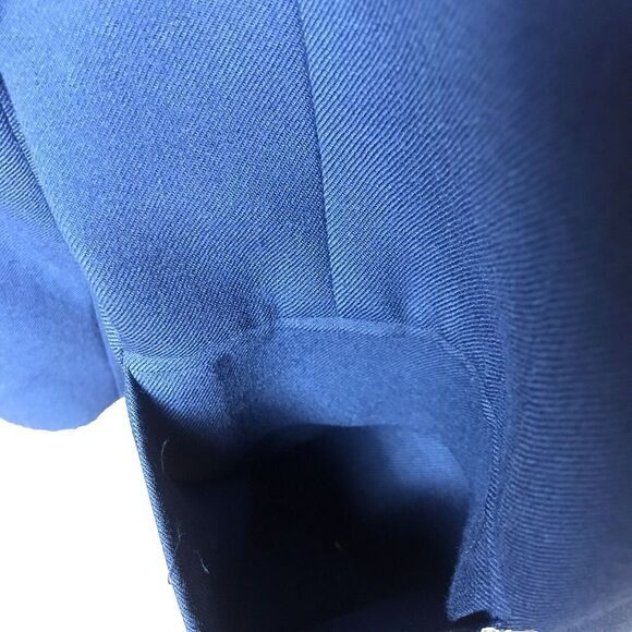 Talbot's Vintage Woman's Navy Wool Jacket Gold‎ Buttons, Three Pockets Size 20 - Picture 14 of 16